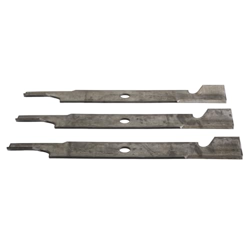 3-Pack Exmark Contractor Pro 60 High-Lift Notched Mower Blades by OEM Parts Distribution Replaces Exmark 103-6403/103-6403-S Toro 140-1240 Fits Lazer Z Turf Tracer Pioneer Vantage