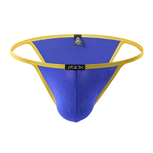 Men's Stretchy Soft Underwear Sexy String Waist Comfy Bikini Briefs4