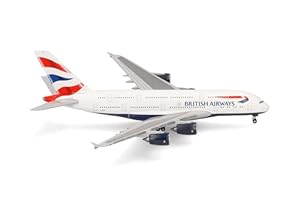 Herpa British Airways Airbus A380 Modellflugzeug