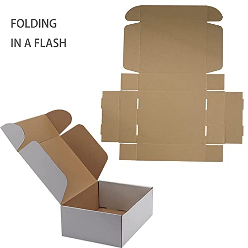 Lqqbox White Shipping Boxes (12 * 9 * 4) Inches 20 Pack For Storage And Shipping Packaging Craft Gifts Ginving Products #TOP6