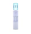 Primo Top-Loading Water Dispenser - 2 Temp (Hot-Cold) Water Cooler Water Dispenser for 5 Gallon Bottle w/Child-Resistant Safety Feature, White