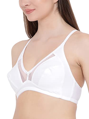 Image of Clovia Women's Cotton Non-Padded Non-Wired Full Cup Bra in Red