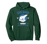 Svalbard Spitzbergen Eisbär Longyearbyen Norwegen Polar Bear Pullover Hoodie
