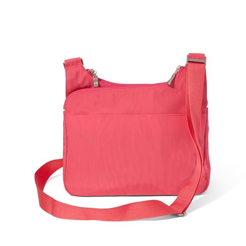 Image of Baggallini Crossbody Travel Bag 11x8.5 Lightweight Water-resistant Nylon Handbag