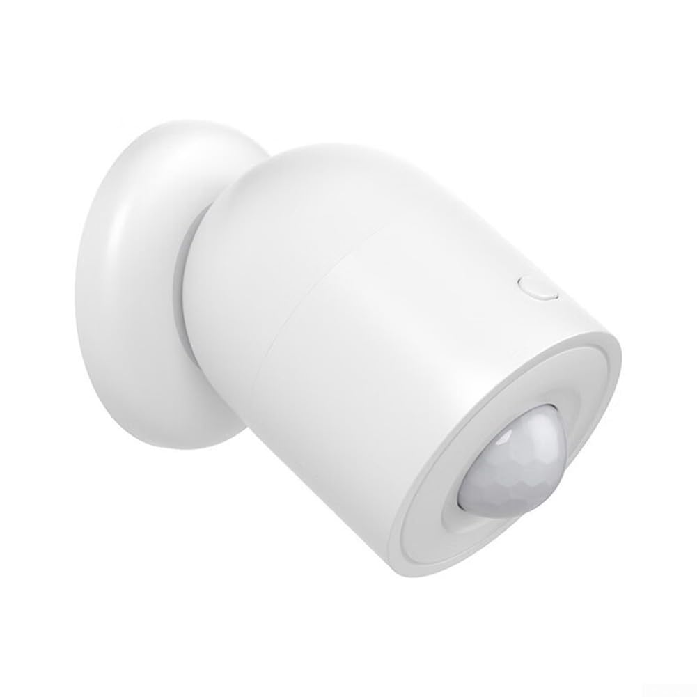Smart Home Bewegungsmelder für Zigbee 3.0, kabelloser PIR-Detektor für Sicherheitsalarmsystem, Szenenaktivierung, Weiß, 2 Stück