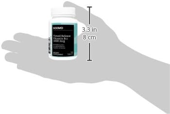 Amazon Brand - Solimo Timed Release Vitamin B12 1000 mcg - Normal Energy Production and Metabolism, Immune System Support - 8 Month Supply (240 Tablets)