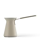 Moderne türkische Kaffeekanne OTTO, 550 ml, Edelstahl - GREY - Funktioniert bei allen Herdarten