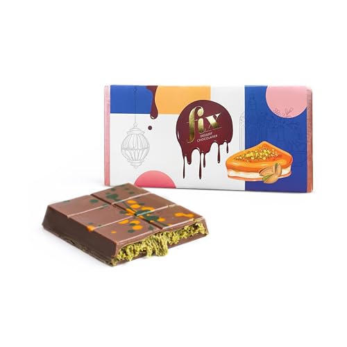 Fix Dessert Milk Chocolate with Pistachio & Kunafah, 200g
