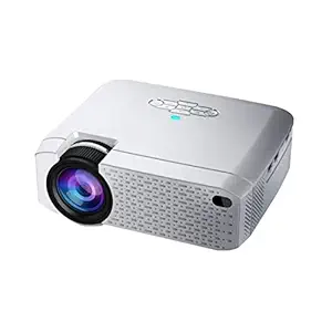 Captcha D40W 1600 Lumens Portable Home Theater LED HD Digital Projector, Mirroring Version