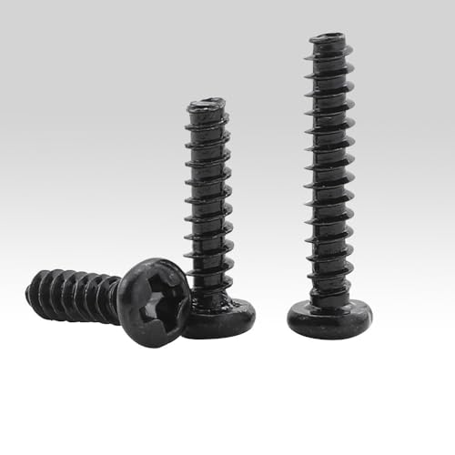 Cqinju-�A���~�t�F���_�[���b�V���[ �ۓ��Z���t�^�b�s���O�l�W M1.2 M4 M5 �����b�L�N���X�p���w�b�h�^�b�s���O�l�W �t���b�g�e�[���A �ϖ��Ր�(2mm,M1.7 200pcs)