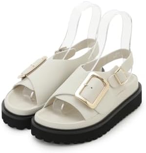 Amazon | [フレイ アイディー] 【MOHI】ビッグバックルレザーサンダル