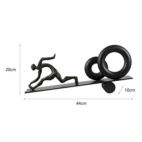 Accessoires de bureau : statue figurines modernes design abstrait