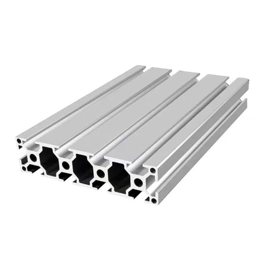 WOHATOO 3030/3060/3090/30120/30150 T Slot Industrial Aluminium Profile, Aluminium Alloy Extrusion Rail 1pc(30120X500MM)