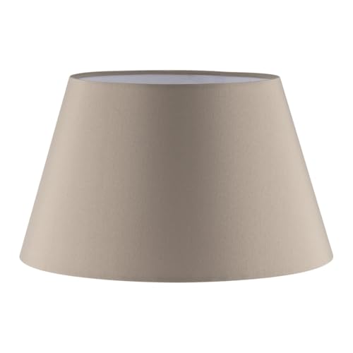 Home Sweet Home Abat-jour Taupe | 30/20/17cm | E27 | Tissu