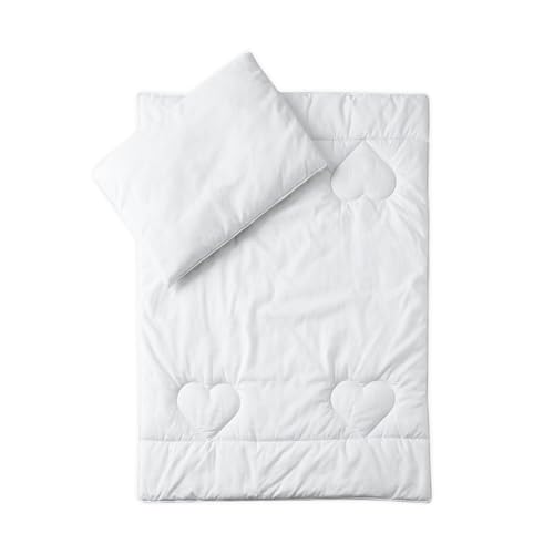 Baby Comfort Anti Allergie Bettbezug und Kissen Set 120 x 90 cm für...