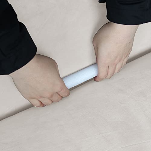 MINGPINHUIUS Sofabezug L Form Stretch Sofabezug aus Samt für 5 Sitzer Ecksofa, Anti Rutsch Sofa Überzug L Form Dicker weicher waschbarer Möbelschutz