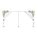 Professional Backdrop Stand Pipe Kit,10x20ft Heavy Duty Background Support System, Back Drop Stand Background Frame with Steel Base for Parties Wedding Photography