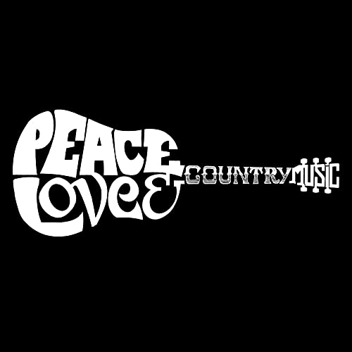 Peace Love Country - Boy's Word Art Crewneck Sweatshirt2