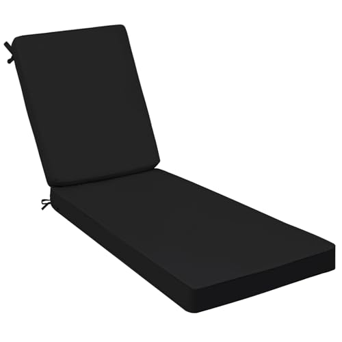 AAAAAcessories Outdoor Chaise Lounge Cushions, 72 x 21 x 3 in, Set of 1