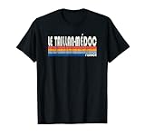Retro Vintage 70s 80s Style Le Taillan-Médoc, Francia Camiseta