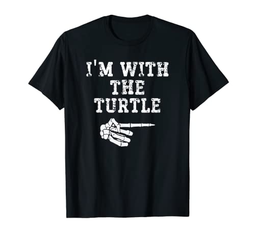 I'm with the Turtle Point Match Couples Halloween T-Shirt