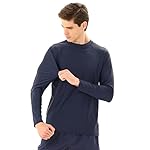 Men's Swim Shirts Rash Guard Long Sleeve UPF 50+ Sun Protection Quick Dry Compression Surf Shirt - Image 4