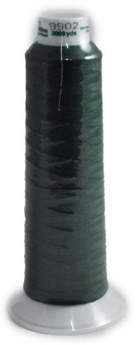 Madeira Poly Pine Green 2000 YD Serger Thread miniatura 1