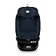 Kinderkraft I-GROW Kindersitz 0-36 kg, I-SIZE 40-150 cm, 360 grad drehbar, Kinderautositz mit Isofix station, FWF und RWF, Verstellbare Kopfstütze/Rückenlehne mit Liegeposition, Graphitschwarz