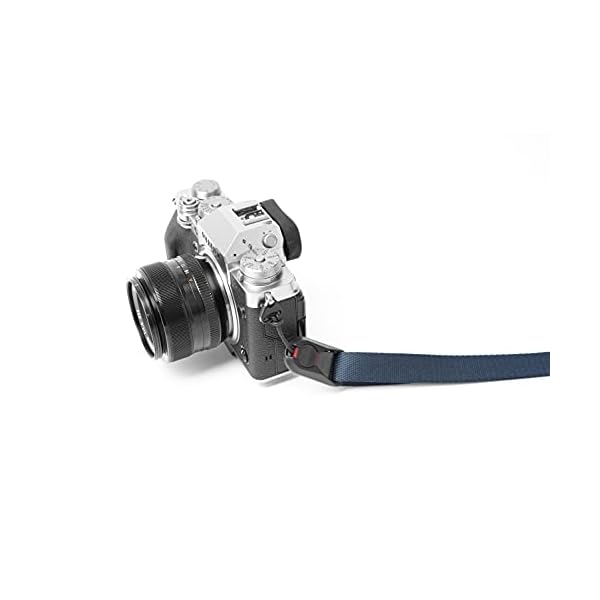 Peak Design Leash Kameragurt für Systemkameras und kleinere DSLRs Blau (L-MN-3) – Bild 5