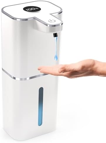 Automatic Soap Dispenser Touchless, 6-Level Adjustable,13.5oz/400...