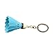 Produktbild Outflower 5 Pcs Alloy Shuttlecock Shape Keychain Creative Keyring Handbags Ornament Pendant for Gift Decoration (Blau)