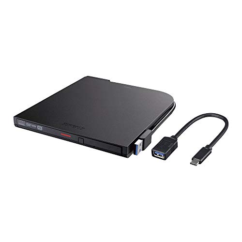 Amazon.co.jp: BUFFALO USB3.1(Gen1)ポータブルDVD Type-C/再生