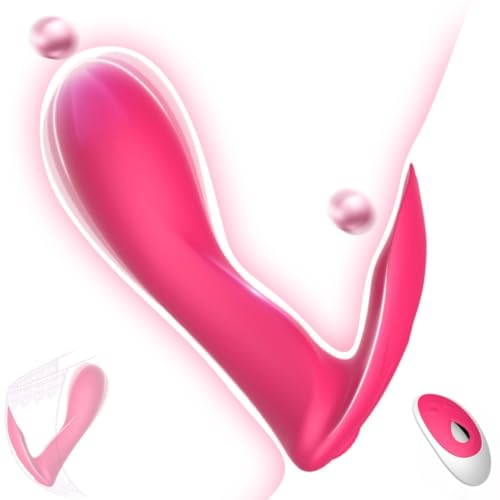 Wearable 2025 New Travel Mini Vibrate Panties Remote Control Virabtor Viboators Toys Underwear for Women Vibrate Panties Device 10 Speeds Great for Her On Date Night W4K15