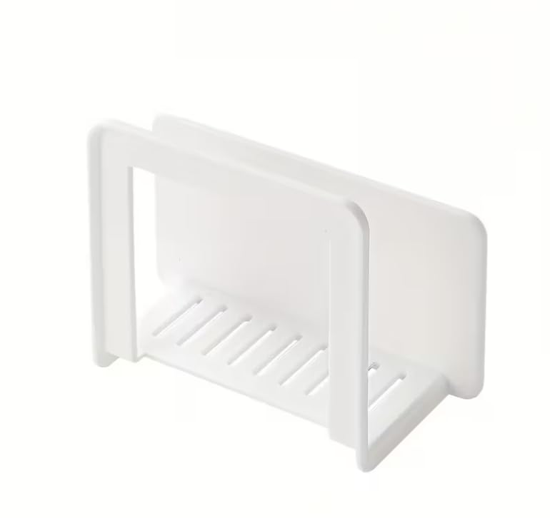 WiFi Router Storage Box Wall Mount Adhesive WiFi Router Box | Space Saving Router Wall Mount Bracket Design Wall ABS Router Holder Case for Home, Office, Gaming Room (1)