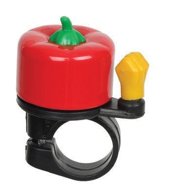 Sunlite Hot Chili Mini Bicycle Bell - Red