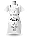 Lunarable Saying Apron, Dog Lover Saying with Only Problem with Dogs is that I Can't Have Them All, Unisex Kitchen Bib with Adjustable Neck for Cooking Gardening, Adult Size, Grey Charcoal