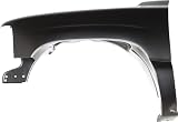 TopAlpha Front Left Driver Side Fender Assembly for 1999-2002 Chevy Silverado Pickup Truck 1500 2500 3500 HD & 2000-2006 Suburban Tahoe GM1240267 19168844