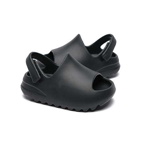 Toddler Little Kids Slides Sandals Summer Slip-On Sandals Beach Pool Anti-slip Slippers for Kids Girls Water Shoes Indoor Outdoor Lightweight Sandals for Boys Toddler Strap Slides Sandals3