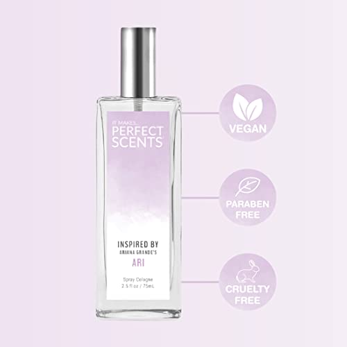 Perfect Scents | Inspired By Ariana Grande's Ari | Women’s Eau De Toilette | Vegan And Paraben Free | Never Tested On Animals | 2.5 Fl Oz #TOP4