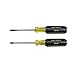 Klein Tools 32008 Demolition and Phillips Screwdriver Set with Plated Metal Strike Cap and Heat Treated Blade, 2-Piece