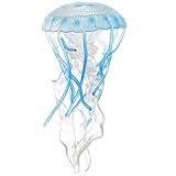 GARVALON Modelo Educativo de Medusa Simulada Azul 1 Pieza para Juguete Científico de Animales Marinos Accesorio Educativo para Peceras y Acuarios Kit Interactivo de Aprendizaje