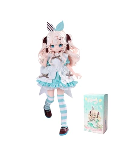 CALEMBOU BJD Blind Box, Sugary Girls Series 18cm Ball Jointed Doll, Cute Dress Up Doll with Joints, Collection Action Figure for Birthday Christmas