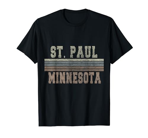 Retro Saint Paul Minnesota Camiseta