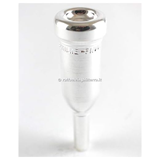 Schilke Faddis Model XL Heavyweight Trumpet Mouthpiece, Silver Plated