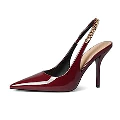 Patent Leather - Cherry Red 4in