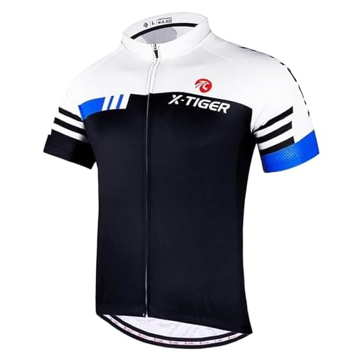 X-TIGER Herr cykeltröja kortärmad toppar mountainbike/MTB skjorta andningsbar snabbtorkande tight passform löpning racing cykel kostymer kläder