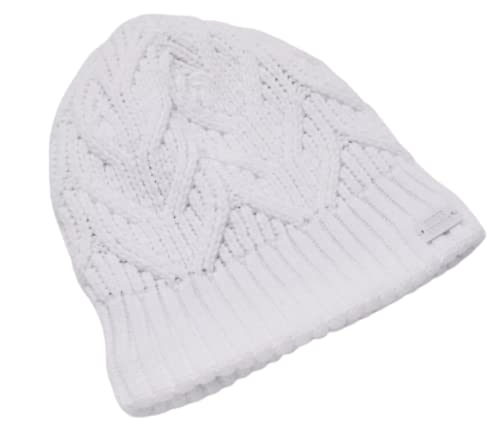 Bonnet Around Town Under Armour blanc pour femme en taille unique