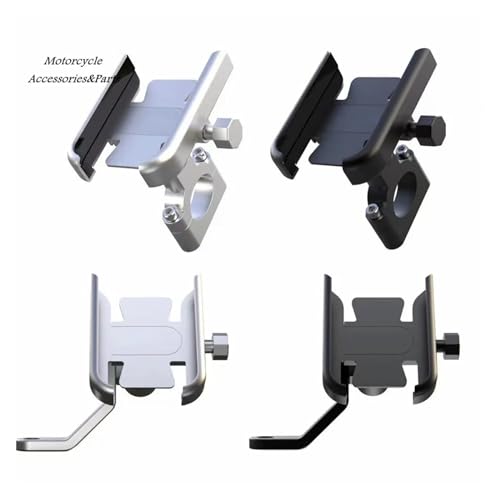 Support navigateur moto et guidon rotatif 360 pour téléphone 4 à 6.5 pouces - 2