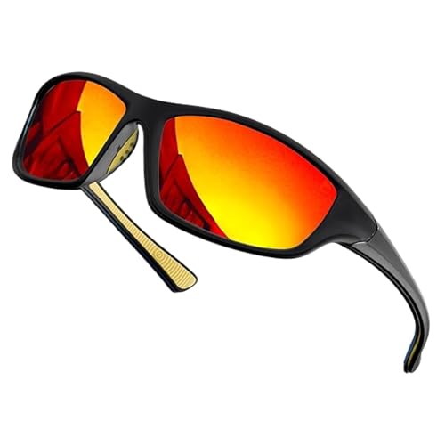 Image of grinderPUNCH Sport Polarized Sunglasses for Men & Women Baseball Running Cycling Fishing Golf Driving Shades Sun Glasses