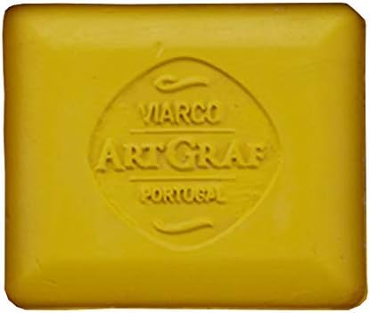 Art Graf Water-Soluble Tailors Chalk Square Disc, Yellow